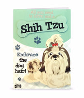 Dog Greeting Birthday Card Shih Tzu