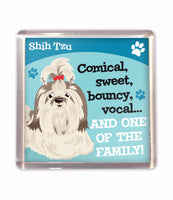 Fridge Magnet Dog Puppy Lovers Gift Stocking Filler Lots Of Breeds