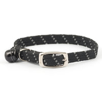 Ancol Softweave Cat Collar Black