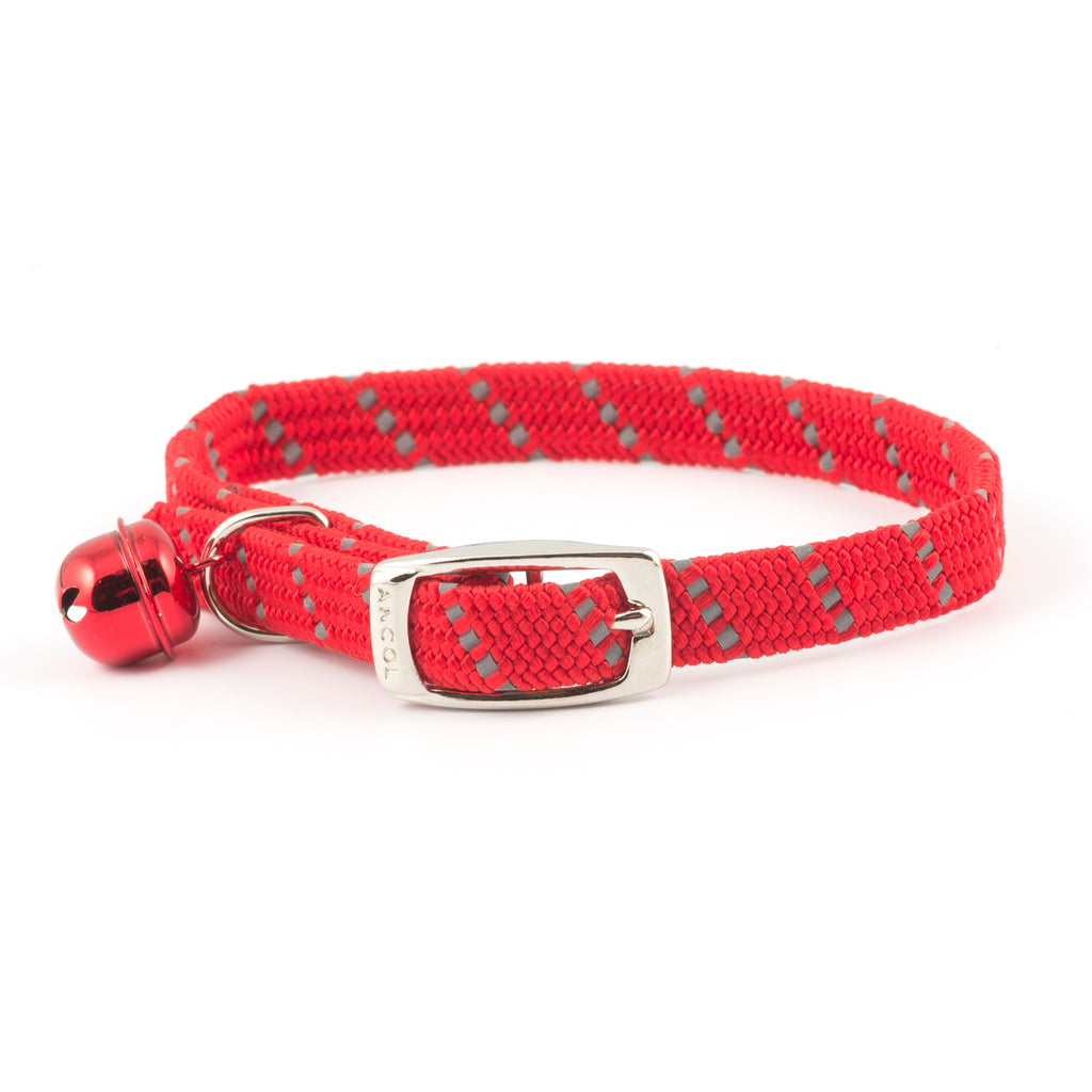 Ancol Softweave Cat Collar Red