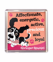 Fridge Magnet Dog Puppy Lovers Gift Stocking Filler Lots Of Breeds