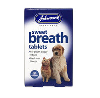 Johnsons Sweet Breath Dog Tablets 30'S