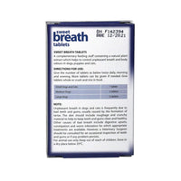 Johnsons Sweet Breath Dog Tablets 30'S