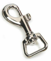 Heavy Duty Dog Lead Hook Metal Snap Trigger Clip Swivel