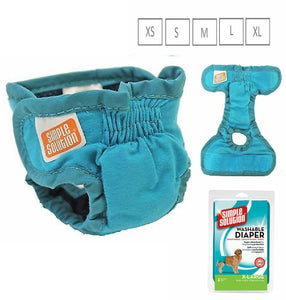 Simple Solution Washable Dog Nappy Incontinence Travel Diaper XS, S, M, L, XL