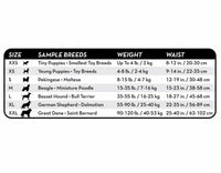 Simple Solution Washable Dog Nappy Incontinence Travel Diaper XS, S, M, L, XL