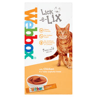 Webbox Cats Delight Lick-e-Lix Chicken 5 X 15g