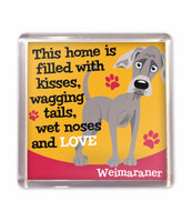 Fridge Magnet Dog Puppy Lovers Gift Stocking Filler Lots Of Breeds