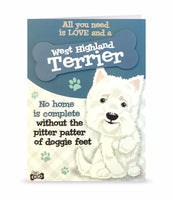 Dog Greeting Birthday Card West Highland Terrier