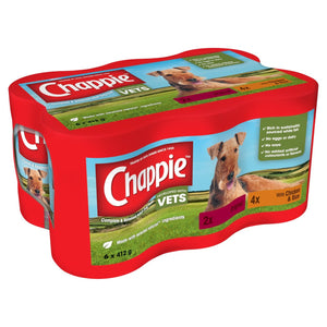 Chappie Dog Favourites Cans 6x 412g