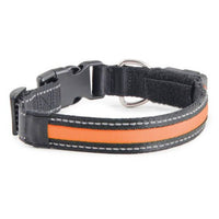 Ancol Rechargeable Flashing Collar Large 46 - 66cm