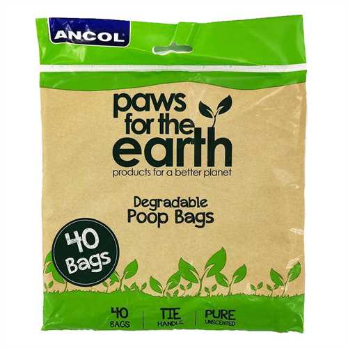 Ancol 40-count Bio Degradable Dog Poo Bags