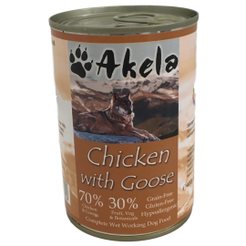 Akela Chicken With Goose Dog Can 400g