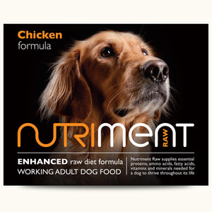 Nutriment Chicken Formula Working Adult Dog Food 500g