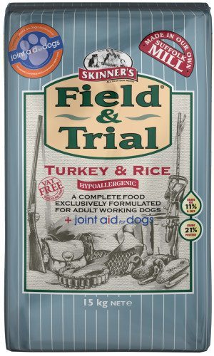 Skinners Field & Trial Turkey & Rice Hypoallergenic With Added Joint Aid 15kg