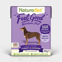 Naturediet Turkey and Chicken 390g