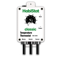 HabiStat Temperature Thermostat, White, 600 Watt
