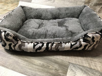 Plush Snuggle Square Sofa Bed Camo