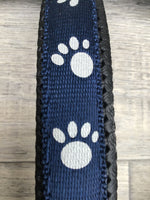 Rosewood Reflective Soft Protection Nylon Harness Navy Blue Large 1" German Shepherd