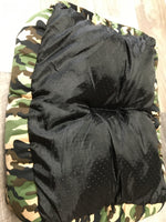 Plush Snuggle Square Sofa Bed Camo