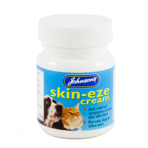 Johnsons Skin-Eze Cream For Dogs Cats Small Animals & Birds 40g