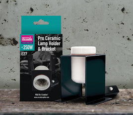 Arcadia Ceramic Lamp Holder & Bracket Pro