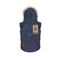 Sötnos Fur Trim Parka Navy