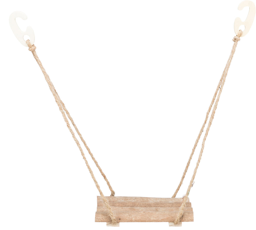 Trixie Pine Wood Swing For Birds 19.5cm X 19.5cm X 27cm