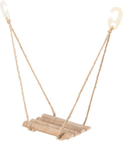 Trixie Pine Wood Swing For Birds 19.5cm X 19.5cm X 27cm