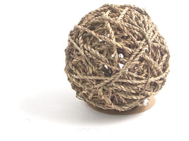 Boredom Breakers Naturals Seagrass Fun Ball Large