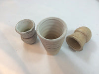 Mini Vase Landscape Flower Pot Craft Fairy Decoration 3pc