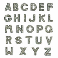 14mm Crystal Rhinestone Slider Letters - Personalise Your Dog Collar