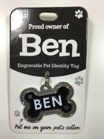Wags & Whiskers Dog Tag Ben