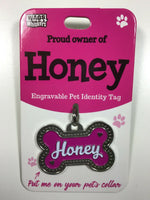 Wags & Whiskers Dog Tag Honey