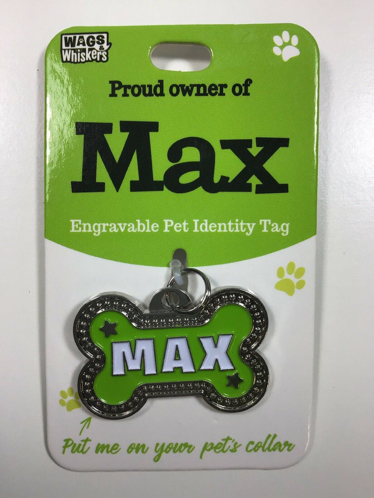 Wags & Whiskers Dog Tag Max