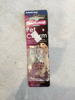 Ancol Simply Glamour Pet Dog Cat Charm ID Tag Silver Plated