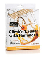 Small 'n' Furry Climb N Ladder Hammock 20x21x15cm