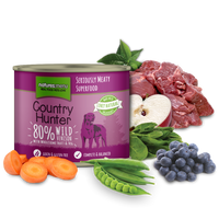 Natures Menu Country Hunter Venison With Blueberries Dog Can 600g