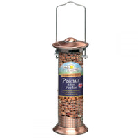 Walter Harrisons Copper Die Cast Peanut & Suet Feeder