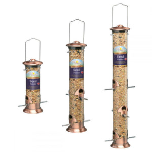 Walter Harrisons Copper Die Cast Seed Feeder